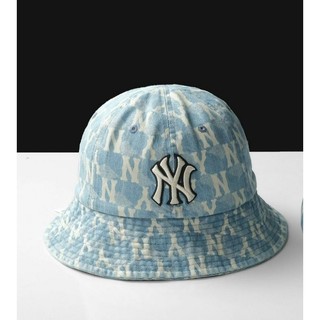 Nón bucket mlb new york yankee monogram chất cotton nhập korrea, nón free size, nhiều màu thờitrang ,xuất xịn