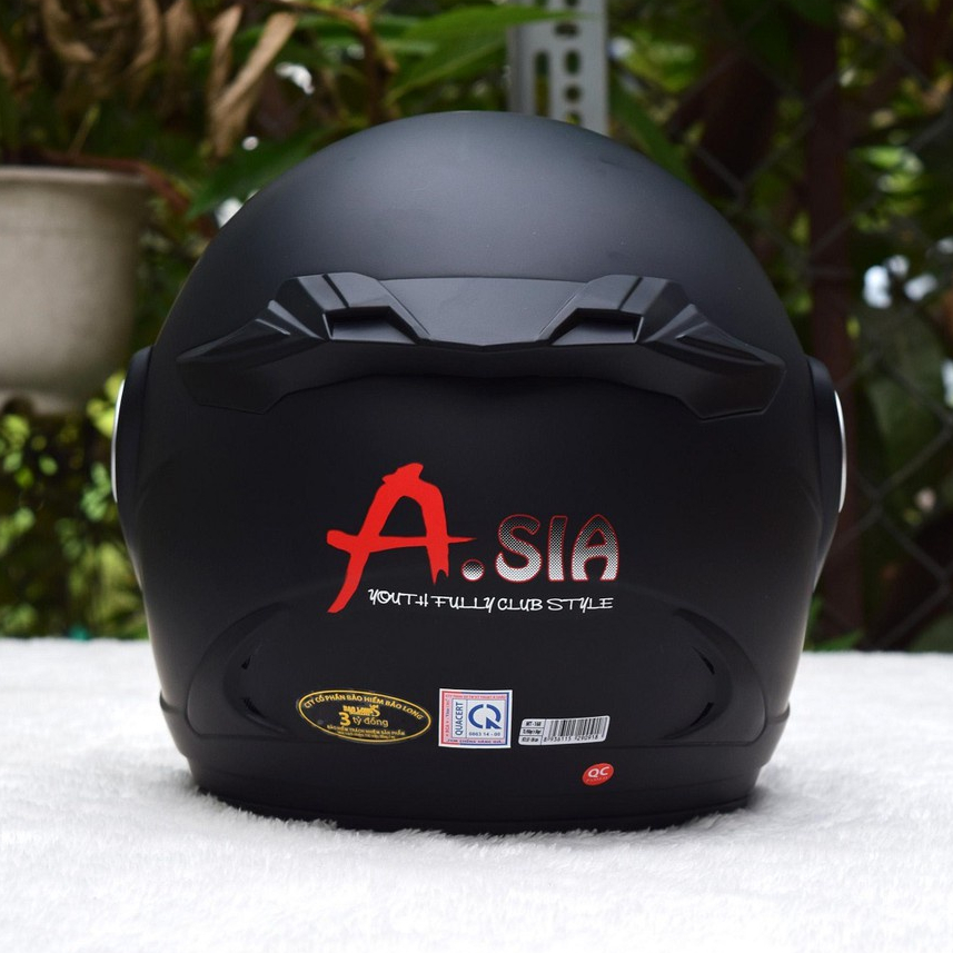 Nón bảo hiểm 3/4 Asia M115 và M168 kính tráng gương  đủ size L,Xl chính hãng BH 12 tháng