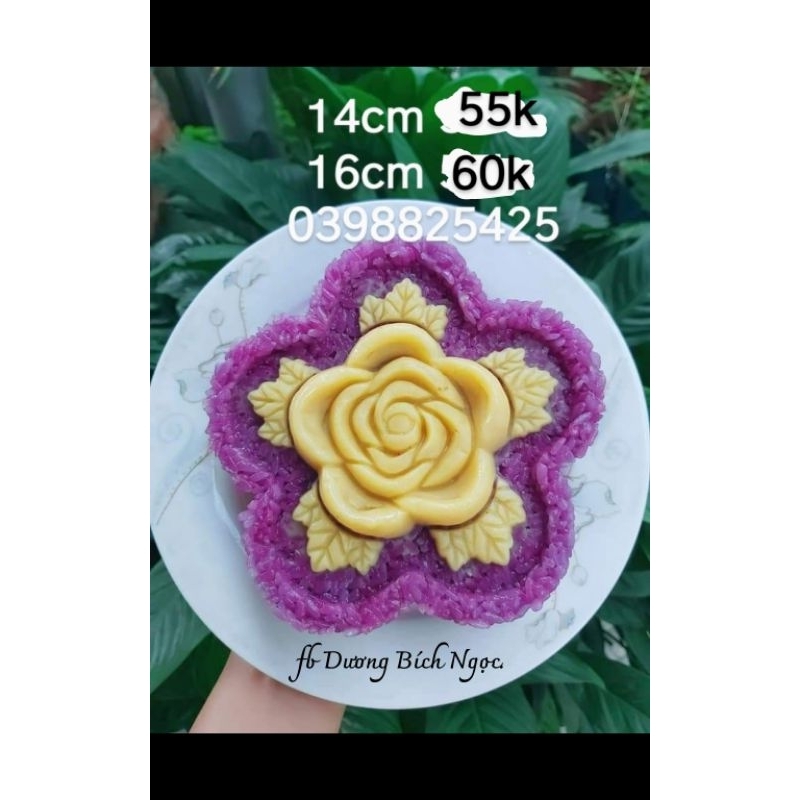 Khuôn xôi hoa hồng