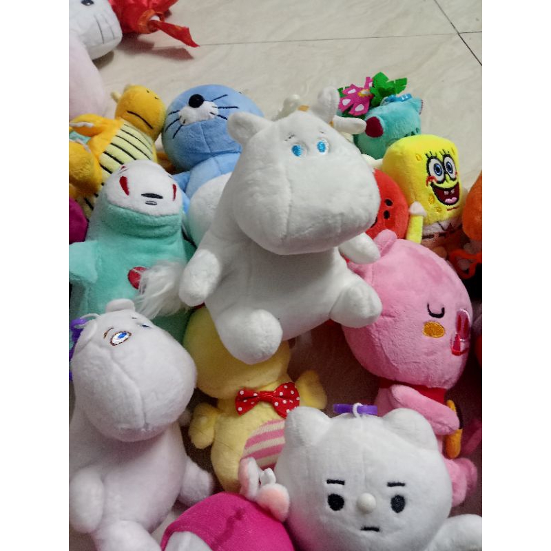 Gấu bông móc khoá nhựa size 7-20cm