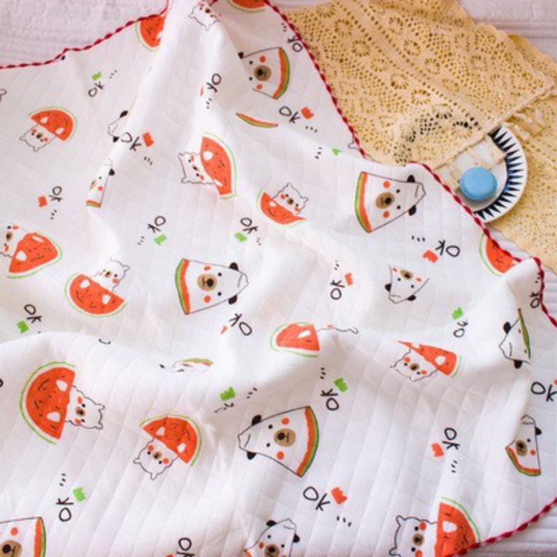 BooBoo Baby. - Chăn, choàng ủ, chăn quấn bé chất cotton trần dệt kim thoáng mát, mịn, nhẹ