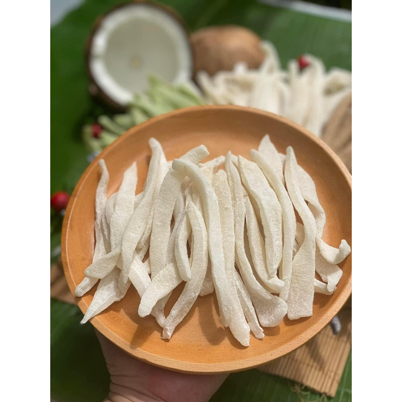 500GR MỨT DỪA SIÊU NON SIÊU NGON KHÔNG ĐƯỜNG VÀ KHÔNG BÉO