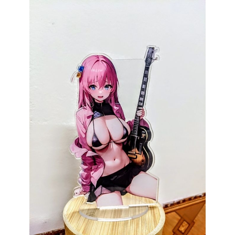 Mô hình nhân vật Bocchi. Standee Bocchi. Bocchi the rock.