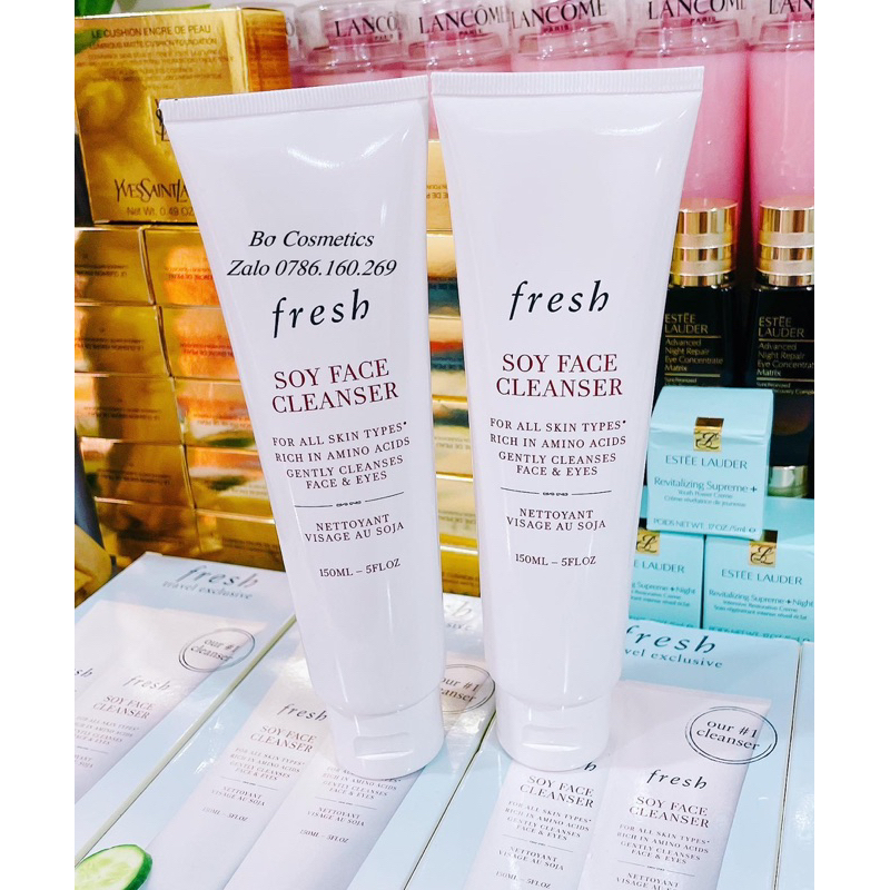 Sữa rửa mặt Fresh soy face cleanser 200ml