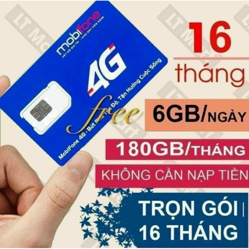SIM MẠNG  MOBIFONE 4G