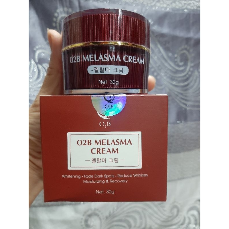 KEM NÁM O2B MELASMA CREAM ,GIẢM NÁM, TÀN NHANG NGĂN NGỪA LÃO HÓA DA