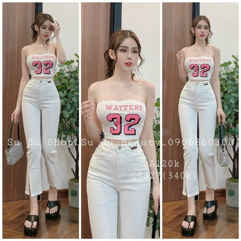 Áo ống in số 32 đủ màu đẹp tuyệt vời