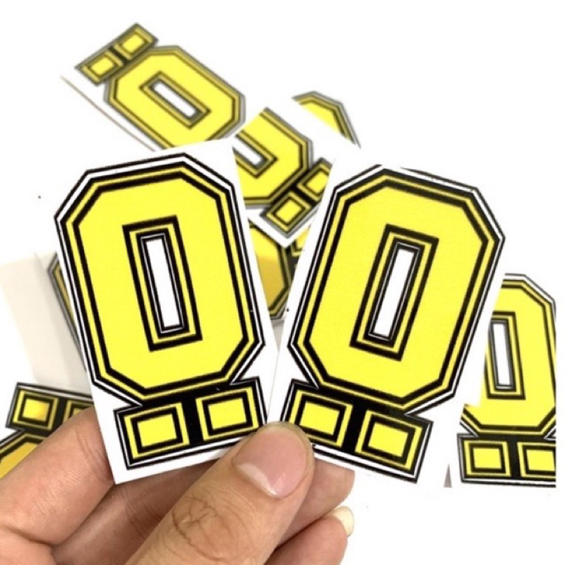 Tem Chữ O Trang Trí Nhiều Vị Trí Trên Xe Cực Chất.