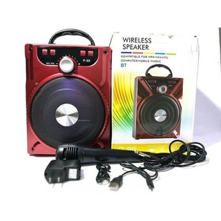 LOA BLUETOOTH P88,P89 Hoặc Loa Karaoke Mini GS33 TẶNG KÈM MIC KARAOKE GỌN NHẸ CHƠI BAO ÊM( màu ngẫu nhiên)