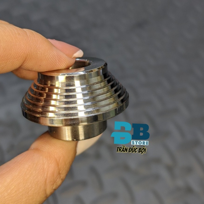 Cặp canh bánh trước- sau inox  304 dành cho xe Wave- Dream- Future các đời