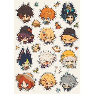 Set sticker Genshin Impact mùa hè
