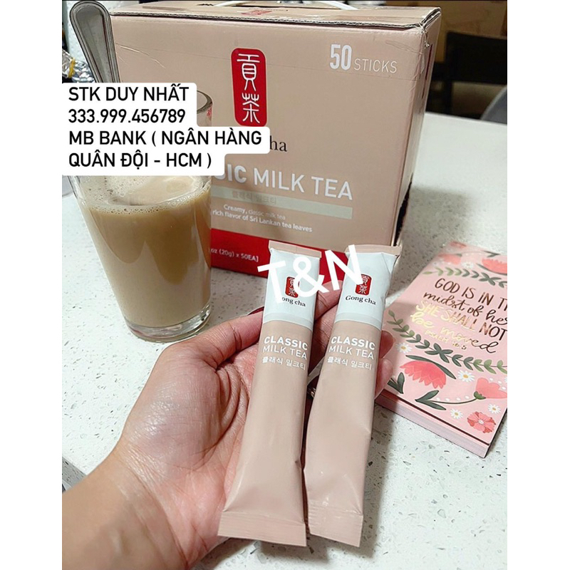 BỘT TRÀ SỮA GONGCHA