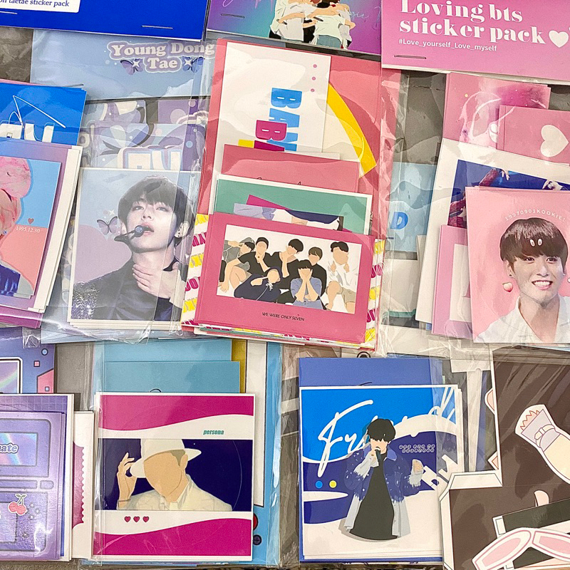 Pack sticker design Hàn BTS