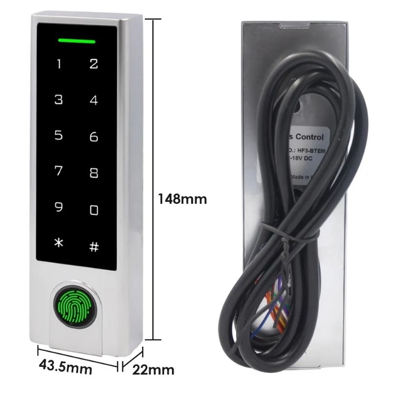 Access control wifi - Đầu đọc vân tay ELI-F3T | Kiểm soát ra vào bằng