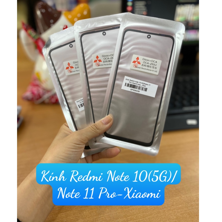 Kính Ép Liền Keo Redmi Note 10(5G)/Note 11 Pro Xiaomi