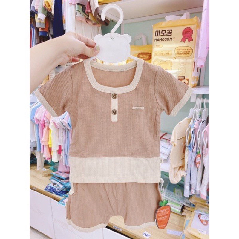 Xả hàng bộ cộc tay uala dành cho bé từ 12-18m đến 36m