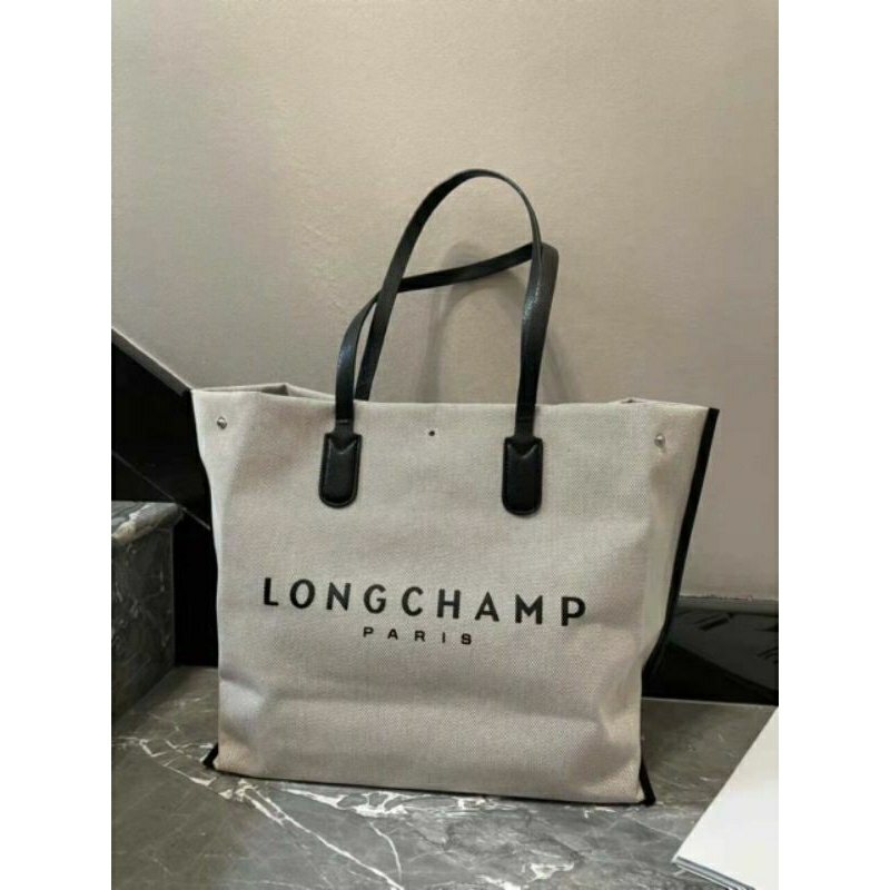 HÀNG XUẤT XỊN!! Túi Tote canvas phối giả da, ngăn chính rộng rãi, vừa A4 để được laptop nhỏ, có ngăn kéo để đồ tiện lợi