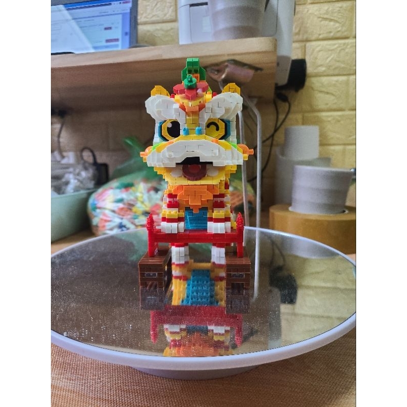 Đồ Chơi Lắp Ráp LeGo Mô Hình Con Lân Vàng Hàng Đẹp Side Vừa  Tặng Búa Nhựa