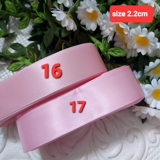 Ruy băng lụa 1 mặt, size từ 1.8cm và 2.2cm (dây 5 mét)