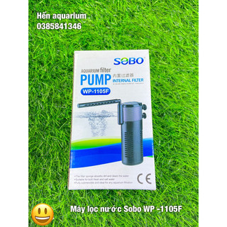 Lọc chìm đa năng sobo wp -1105f : máy lọc nước mini cho hồ 50 cm