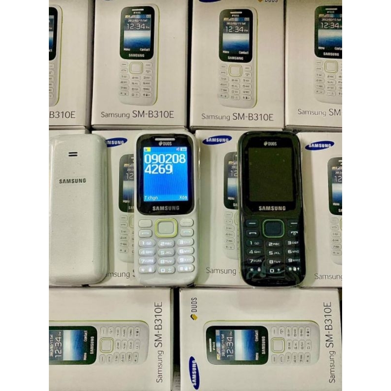 Điện thoại sam sung B310E mới full box _chữ to pin bền.