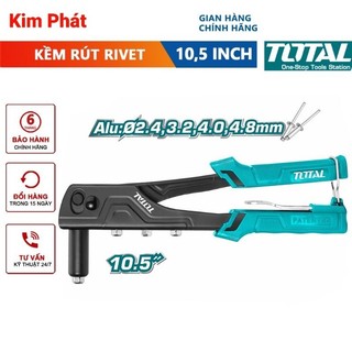 Kìm rút đinh tán chuyên dụng total tht32104 10,5 inch; kềm rút rive trợ lực