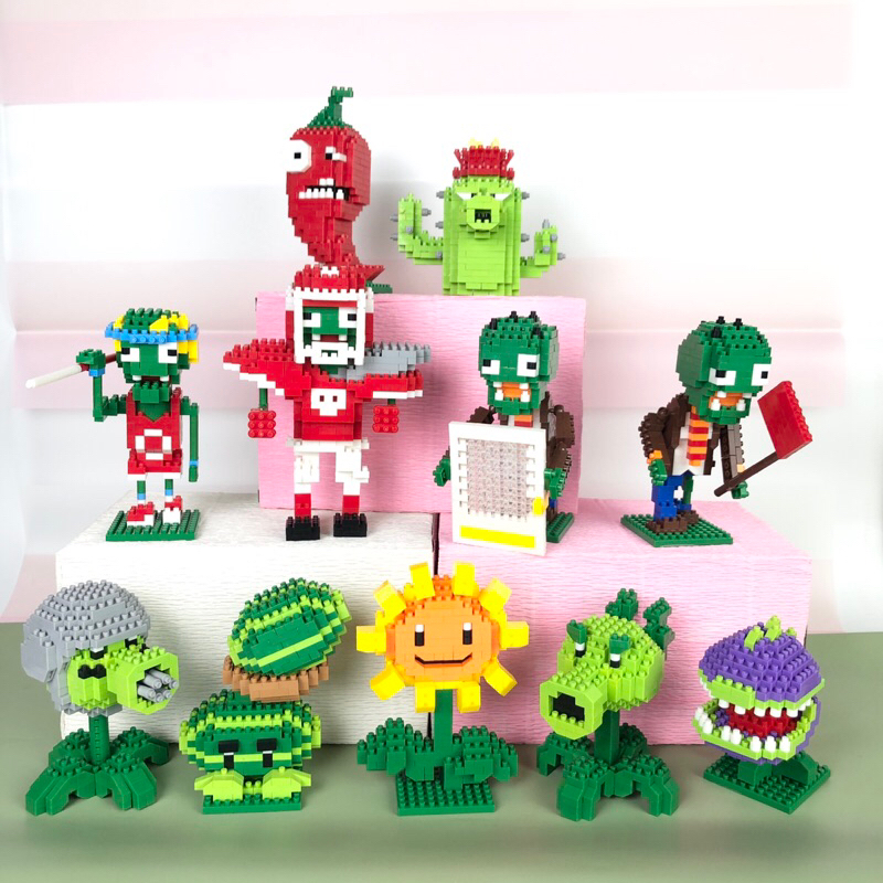 Lego bộ mô hình lắp ráp zombie đồ chơi trẻ em 11 mẫu đa đạng