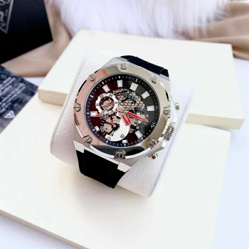 Đồng Hồ Gu.ess Nam.Size: 46mm  Full Box Hãng.Dư Cá Tính,Thừa Mạnh Mẽ