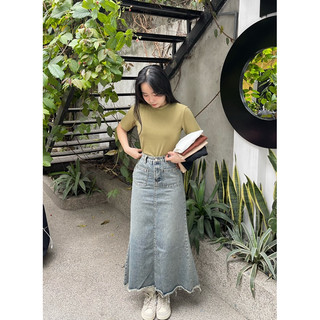 Áo pull trơn thun gân Nana21 Nanastore21