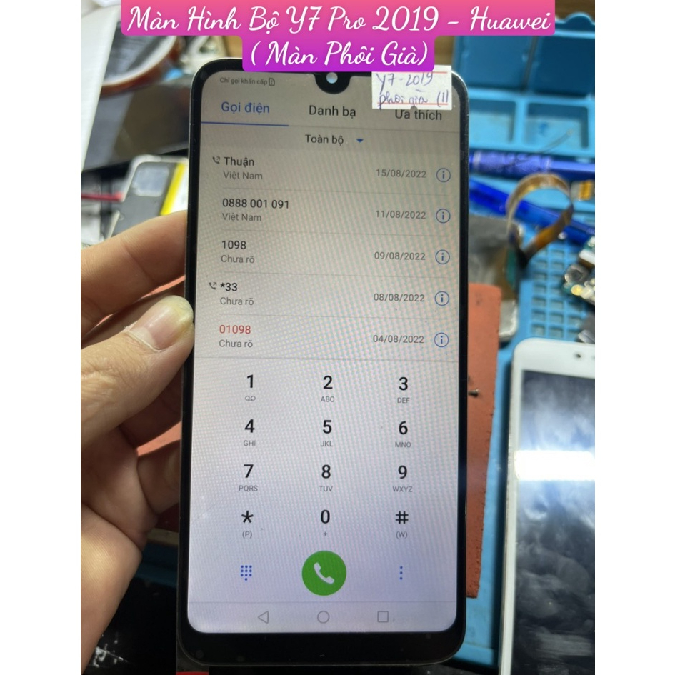 Màn Hình Bộ Y7 pro 2019 Huawei