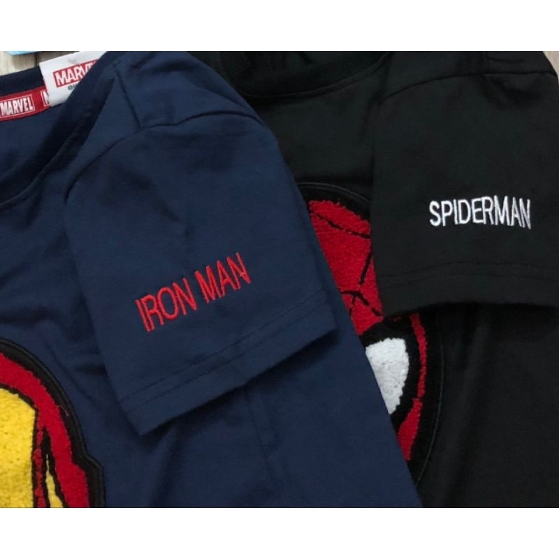 Áo phông siêu anh hùng thêu nổi