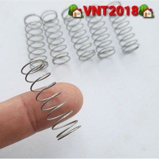 Lò xo nén inox304 phi 10mm sợi 0.6mm