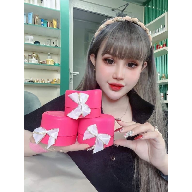 Set Kem JENNY Bingchiling Gel TTBC + Kem Body + Ủ sữa non Dâu