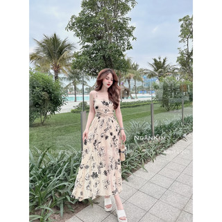 Váy Maxi Hoa Dây Ngọc Xinh Xắn