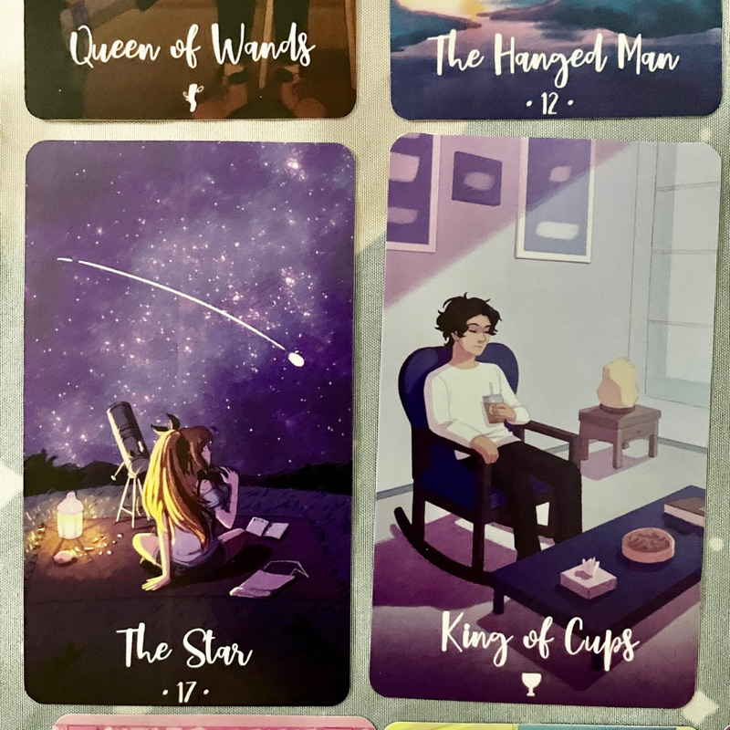 Bài Tarot - The Cosmic Cycles Tarot - 78 lá hình ảnh sinh động