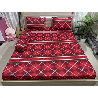 bộ Drap thun Hàn Quốc mẫu hoa văn.