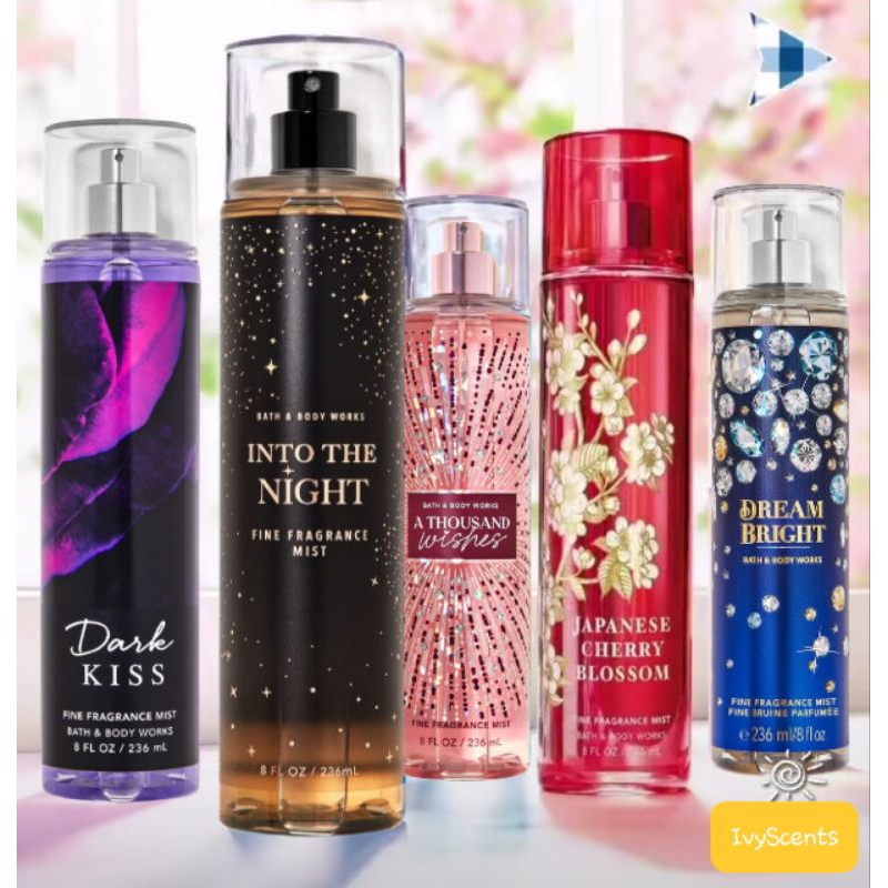 XỊT THƠM TOÀN THÂN BATH AND BODYWORKS | BODYMIST HƯƠNG NƯỚC HOA