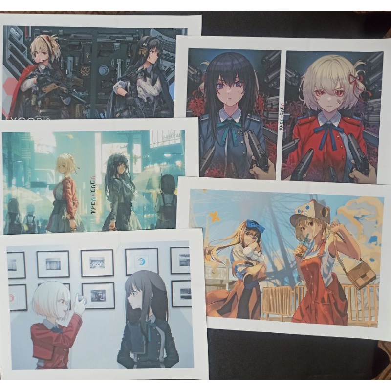 Bìa tập học sinh anime/manga | in theo yêu cầu