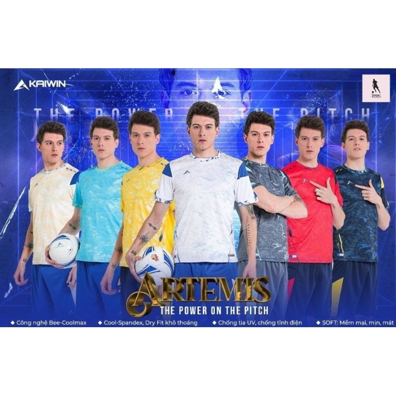 BỘ QUẦN ÁO BÓNG ĐÁ KAIWIN - ARTEMIS