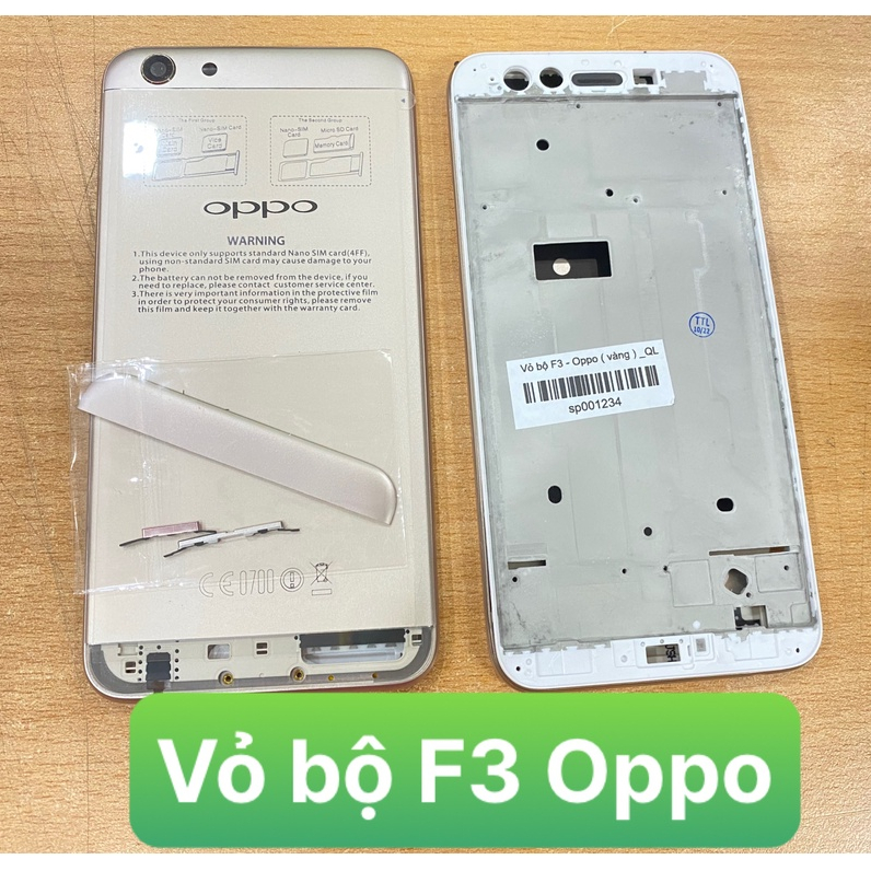 Vỏ Bộ F3 OPPO
