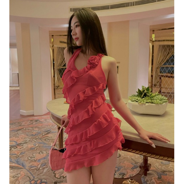 LadyQueen- Váy tua rua đính hoa- SOPHIE Dress
