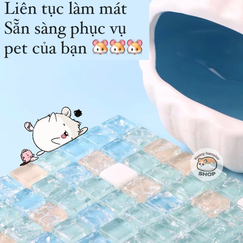 Đá tản nhiệt làm mát cho hamster và thú nhỏ