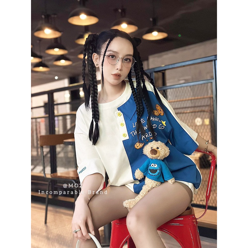 Áo Phông Gấu 13DE MARZO Phối Màu Hot Hit