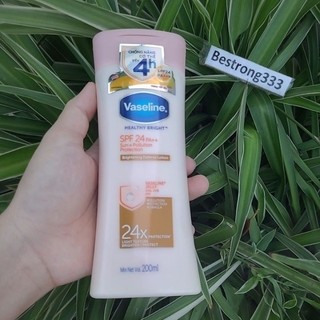 Sữa dưỡng thể trắng da chống nắng Vaseline Healthy White SPF24 PA+++ (200ml)