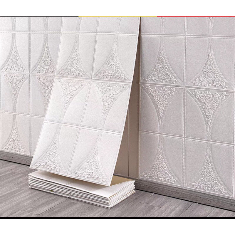 Xốp dán tường giả gạch 3D kích thước 70x70cm