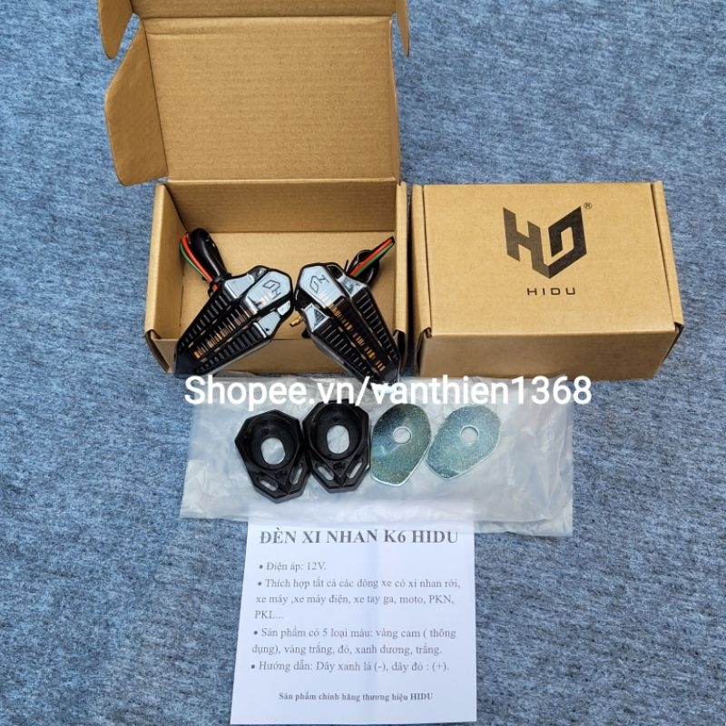 Xi Nhan Sau VARIO WINNER X EXCITER NVX Mẫu Lưỡi Liềm HIDU 1 Cặp
