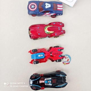 Hộp 4 chiếc xe sắt siêu anh hùng Avenger