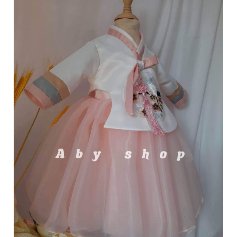 Váy hanbok cho bé