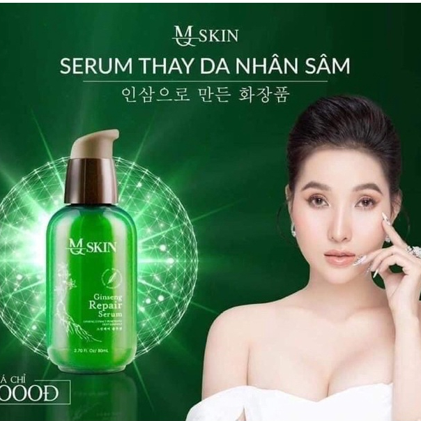 Serum tái tạo da nhân sâm MQ Skin - Thay da nhân sâm