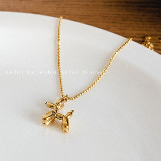 Dây chuyền puppy - cún con - dây chuyền chó con - addict minimalist - an12